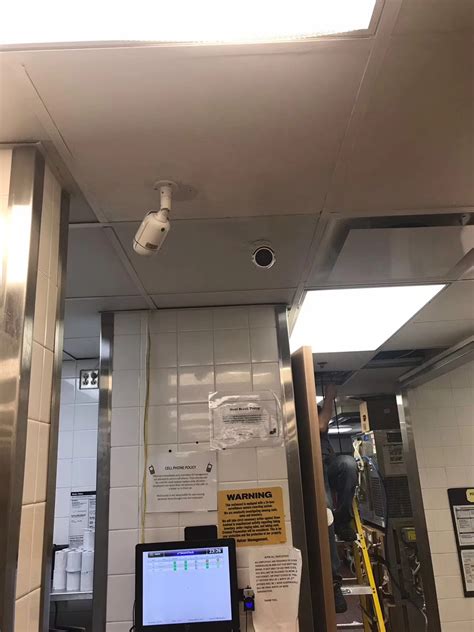 mcdonalds security camera